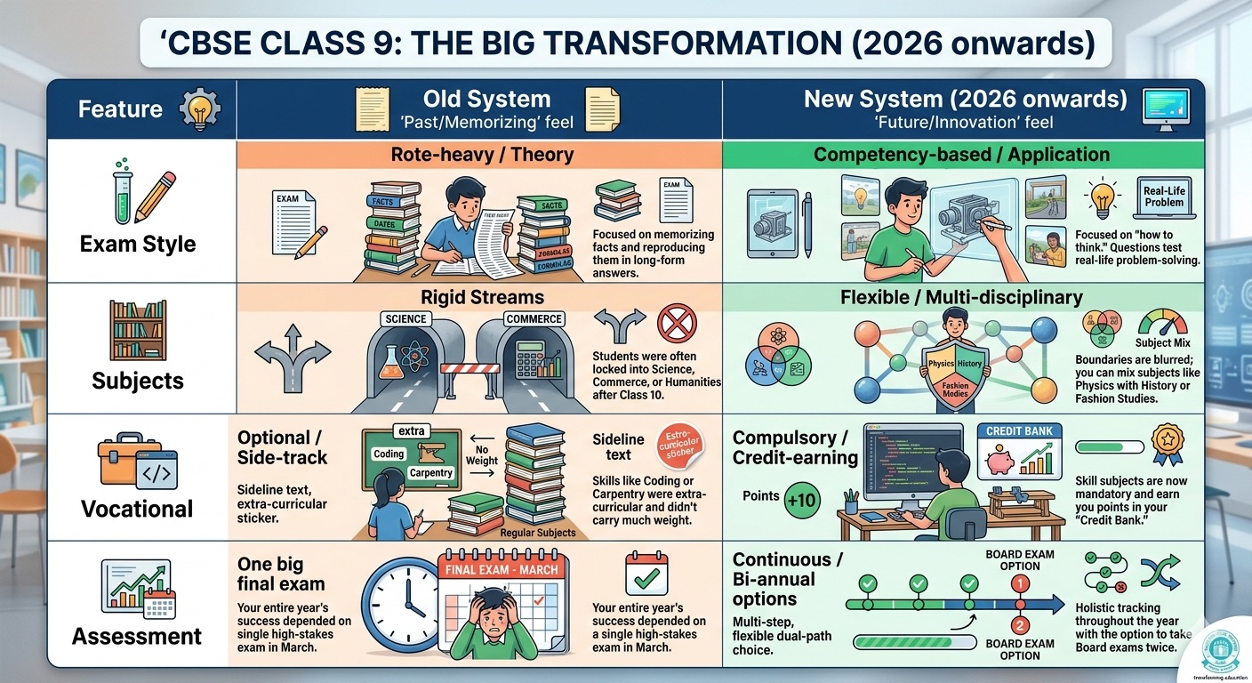 CBSE Class 9 Curriculum 2026–27: How CBSE is Transforming Class 9