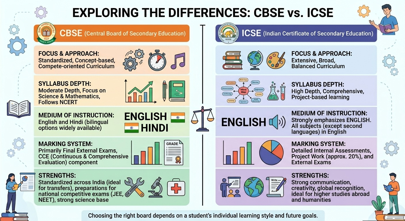 CBSE vs ICSE: The Board Battle That Isn’t Really a Battle