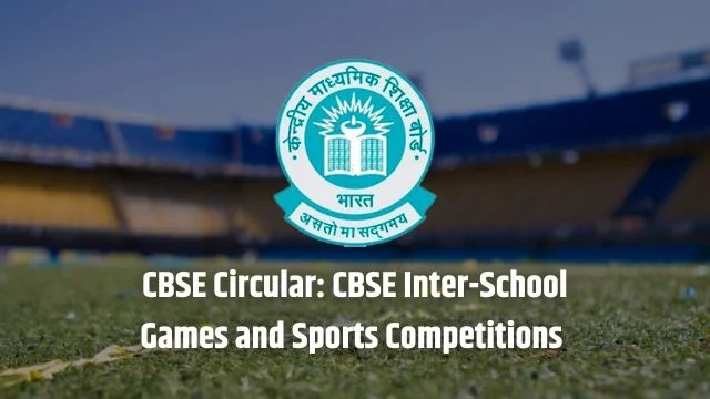 CBSE Circular on Games (2026-27) Issued for Affiliated Schools